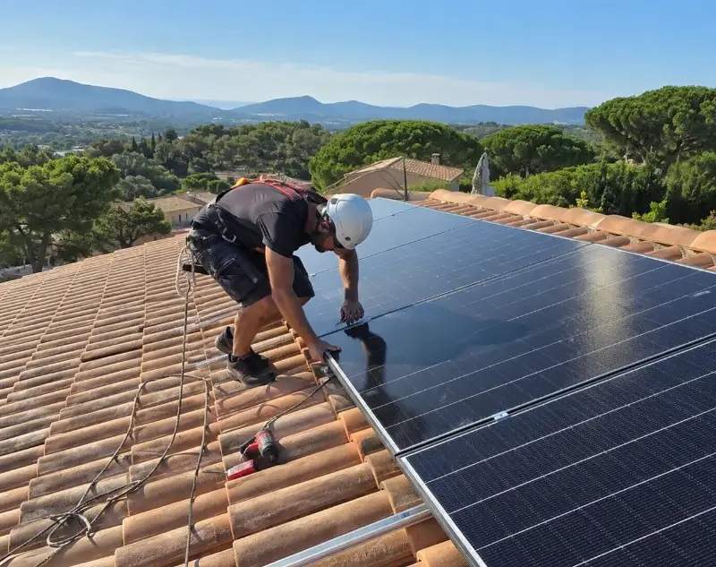 Installateur panneaux solaires Rivedoux-Plage — pose photovoltaïque sur toiture