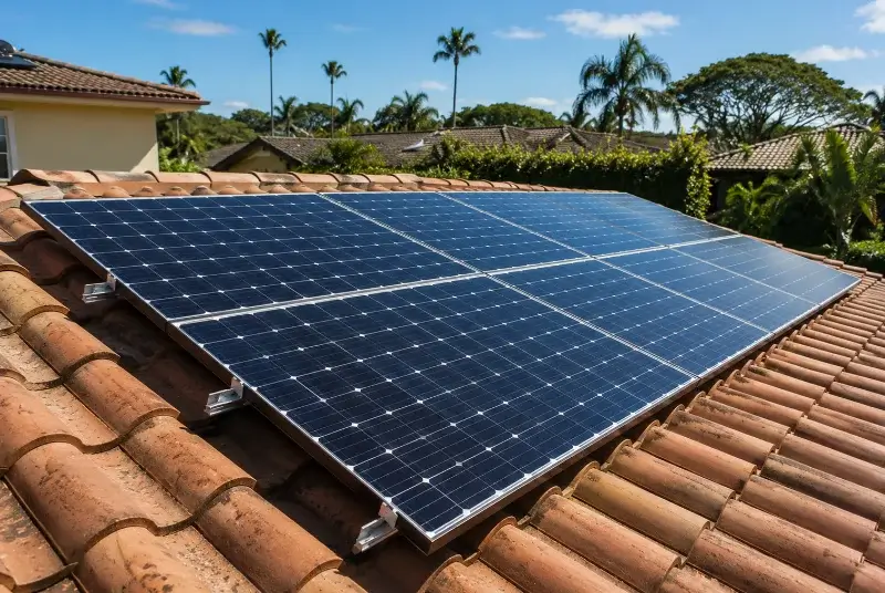 Installation de panneaux solaires à Rivedoux-Plage